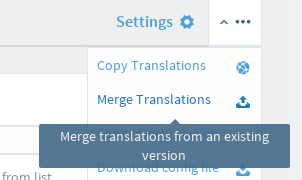 Merge translation access
