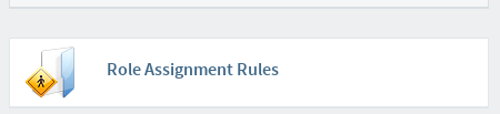 Role Assignment Rules Location