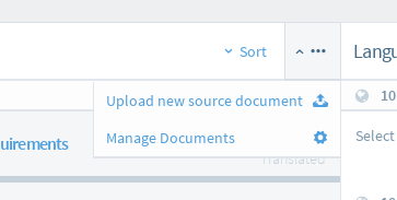 Upload source document